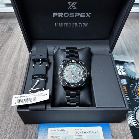 Seiko Prospex SRPH97K1 "King Samurai Limited Edition Black Series" - Picture 1 of 11